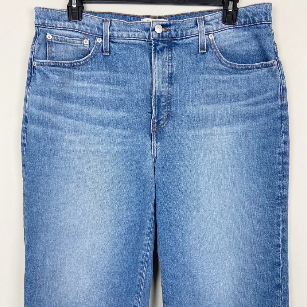 Madewell Light Blue Cropped Jeans - Picture 3 of 10